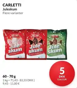 Nielsen Discount Carletti Juleskum erbjuda
