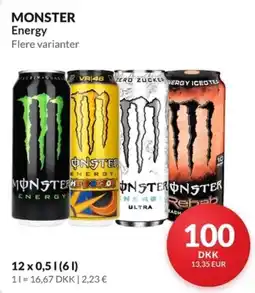 Nielsen Discount Monster Energy erbjuda