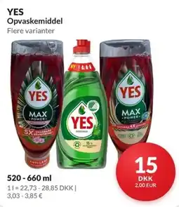 Nielsen Discount Yes opvaskemiddel erbjuda