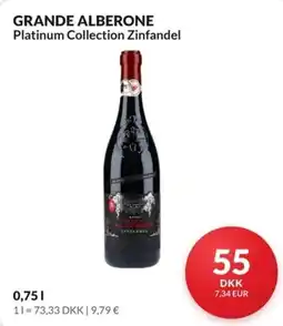 Nielsen Discount Grande alberone platinum collection zinfandel erbjuda