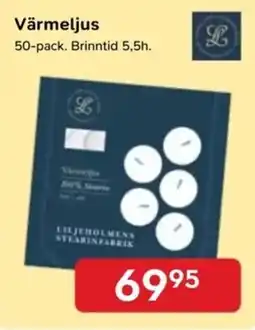 Bo Ohlsson Liljeholmens värmeljus erbjuda