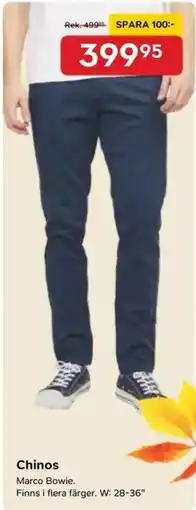 Bo Ohlsson Marco Bowie Chinos erbjuda