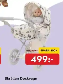 Bo Ohlsson Skrållan Dockvagn erbjuda