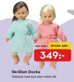 Bo Ohlsson Skrållan Docka erbjuda