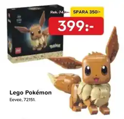 Bo Ohlsson Lego Pokémon Eevee erbjuda