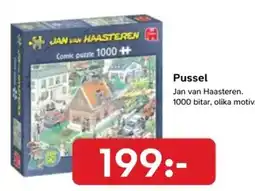 Bo Ohlsson Jan van Haasteren comic puzzle erbjuda