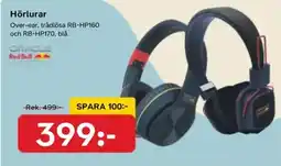 Bo Ohlsson Oracle Red Bull Racing over-ear trådlösa RB-HP160 och RB-HP170 blå erbjuda