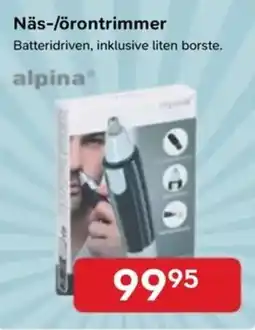 Bo Ohlsson alpina näs-/örontrimmer erbjuda