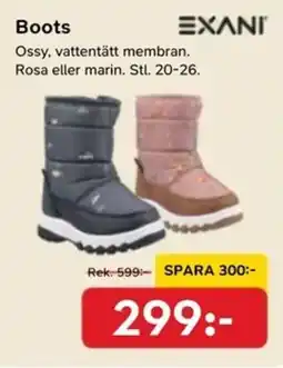 Bo Ohlsson Exani boots erbjuda