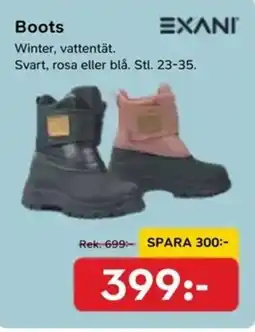 Bo Ohlsson Exani boots erbjuda