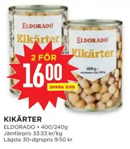 Willys Eldorado kikärter erbjuda
