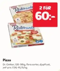 Hemköp Dr Oetker pizza erbjuda