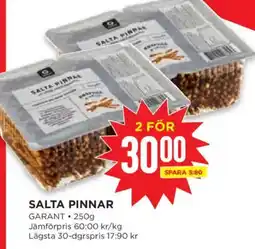 Willys Garant salta pinnar erbjuda