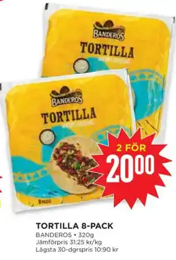 Willys Tortilla 8-pack erbjuda
