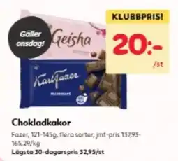 Hemköp Chokladkakor erbjuda