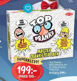 Leklust Top Pranks Master Prankster Pack erbjuda
