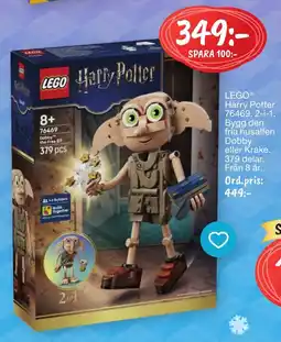 Leklust lego harry potter erbjuda