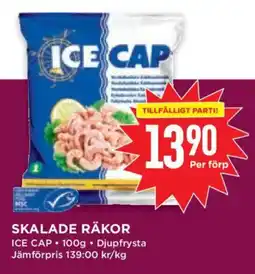 Willys Ice cap skalade räkor erbjuda