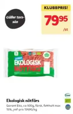 Hemköp Garant nötfärs erbjuda
