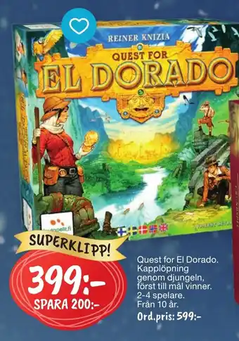 Quest for El Dorado