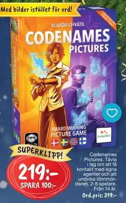 Leklust Codenames Pictures erbjuda