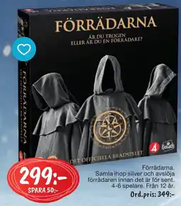 Leklust Förrädarna erbjuda