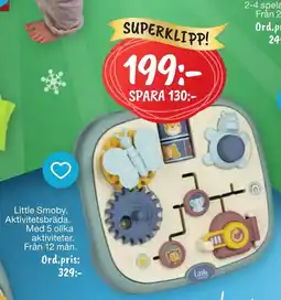 Leklust Little Smoby. Aktivitetsbräda erbjuda