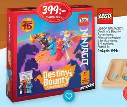 Leklust LEGO NINJAGO Destiny's Bounty Adventures erbjuda