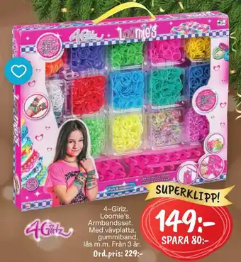4-Girlz Loomie's Armbandsset