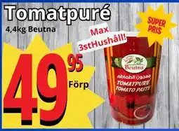 Supergrossen Tomatpuré erbjuda