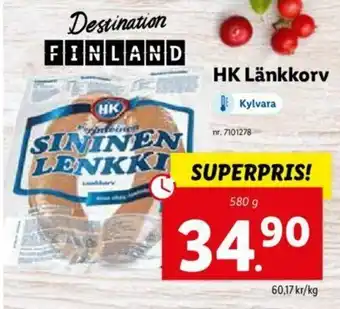 HK Länkkorv 580g