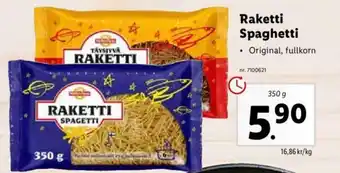 Lidl Raketti Spaghetti 350g erbjuda
