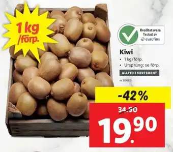 Lidl Kiwi 1kg erbjuda