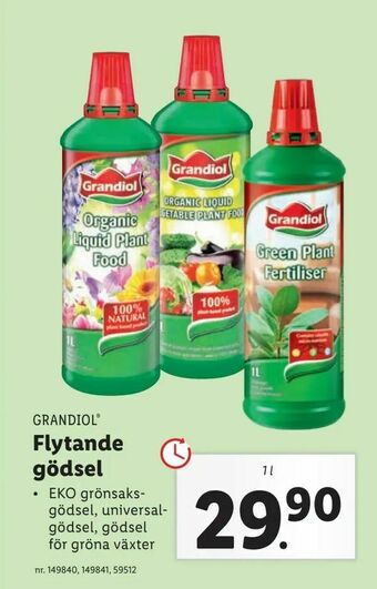Lidl Flytande gödsel erbjuda