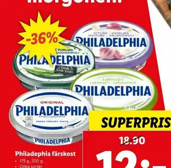 Lidl Philadephia färskost erbjuda