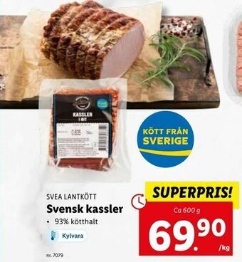 Lidl Svensk kassler erbjuda