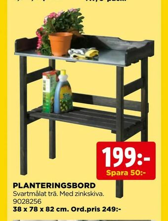 Jem&Fix Planteringsbord erbjuda
