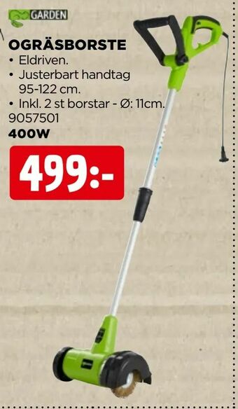 Jem&Fix Ogräsborste erbjuda