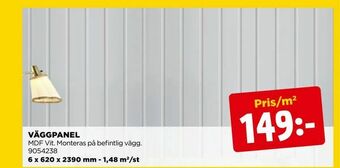 Jem&Fix Väggpanel erbjuda