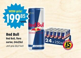 Eurocash Red Bull erbjuda
