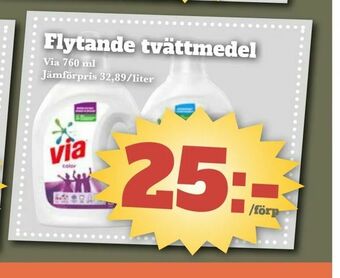 Bonum Matmarknad Flytande tvättmedel erbjuda