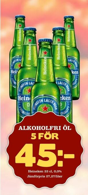 Bonum Matmarknad Alkoholfri öl erbjuda