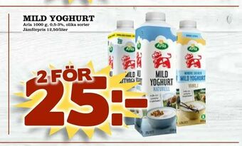 Bonum Matmarknad Mild yoghurt erbjuda