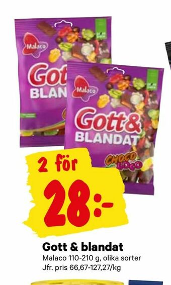 City Gross Gott & blandat erbjuda