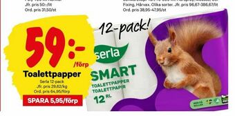 City Gross Toalettpapper erbjuda