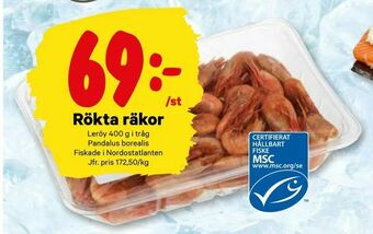 City Gross Rökta räkor erbjuda
