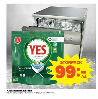 Coop Extra Maskindisktabletter erbjuda