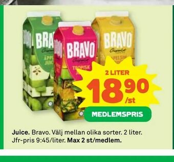 Coop Extra Juice erbjuda