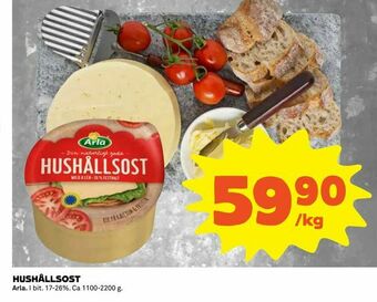 Coop Daglivs Hushållsost erbjuda