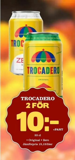 Din Mat Trocadero erbjuda